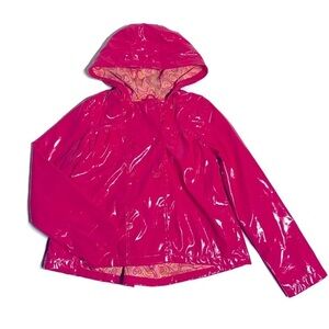 George girls 8-10Y vinyl rain jacket